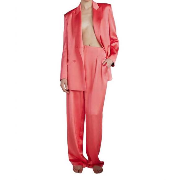 NEW IN THE MOOD FOR LOVE clyde maldives pants in begonia pink - Picture 1 of 2